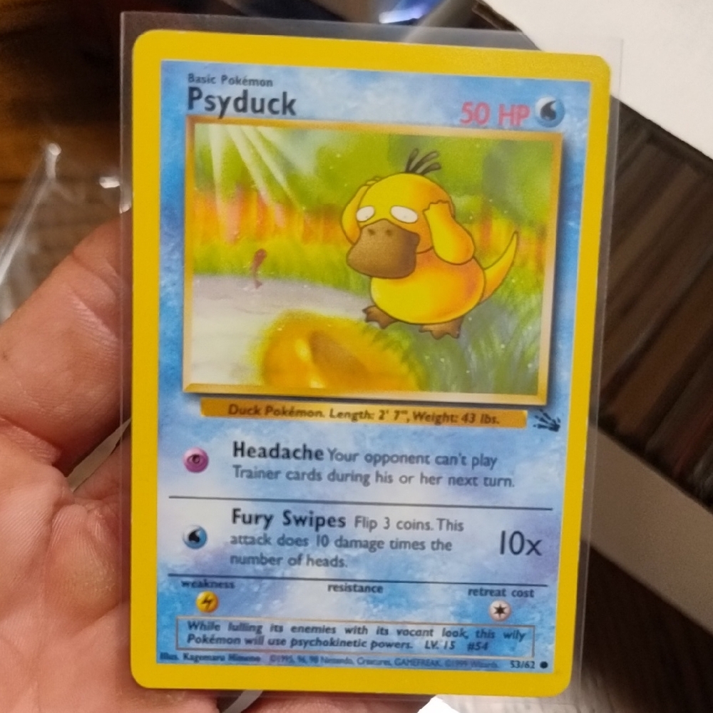 Psyduck Pokémon Card